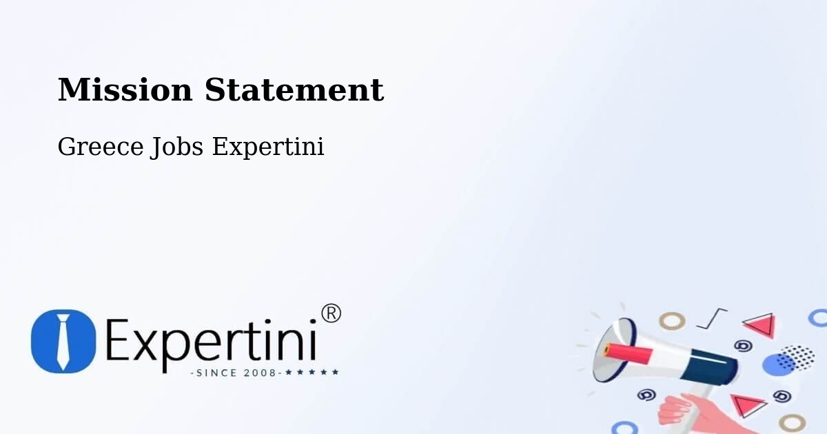 Corporate Mission – Grammenítsa - Greece Jobs Expertini